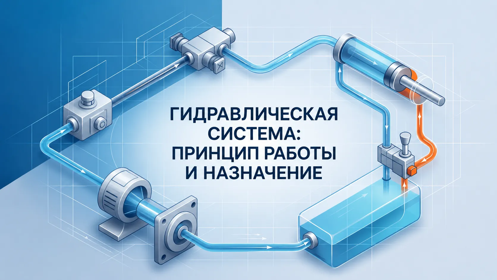 Что такое гидравлическая система: устройство, принцип работы и назначение