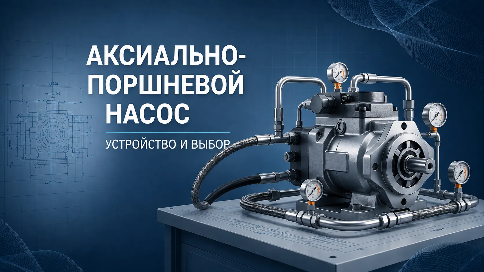 Аксиально-поршневой насос: полное руководство по устройству, принципу работы, видам и выбору