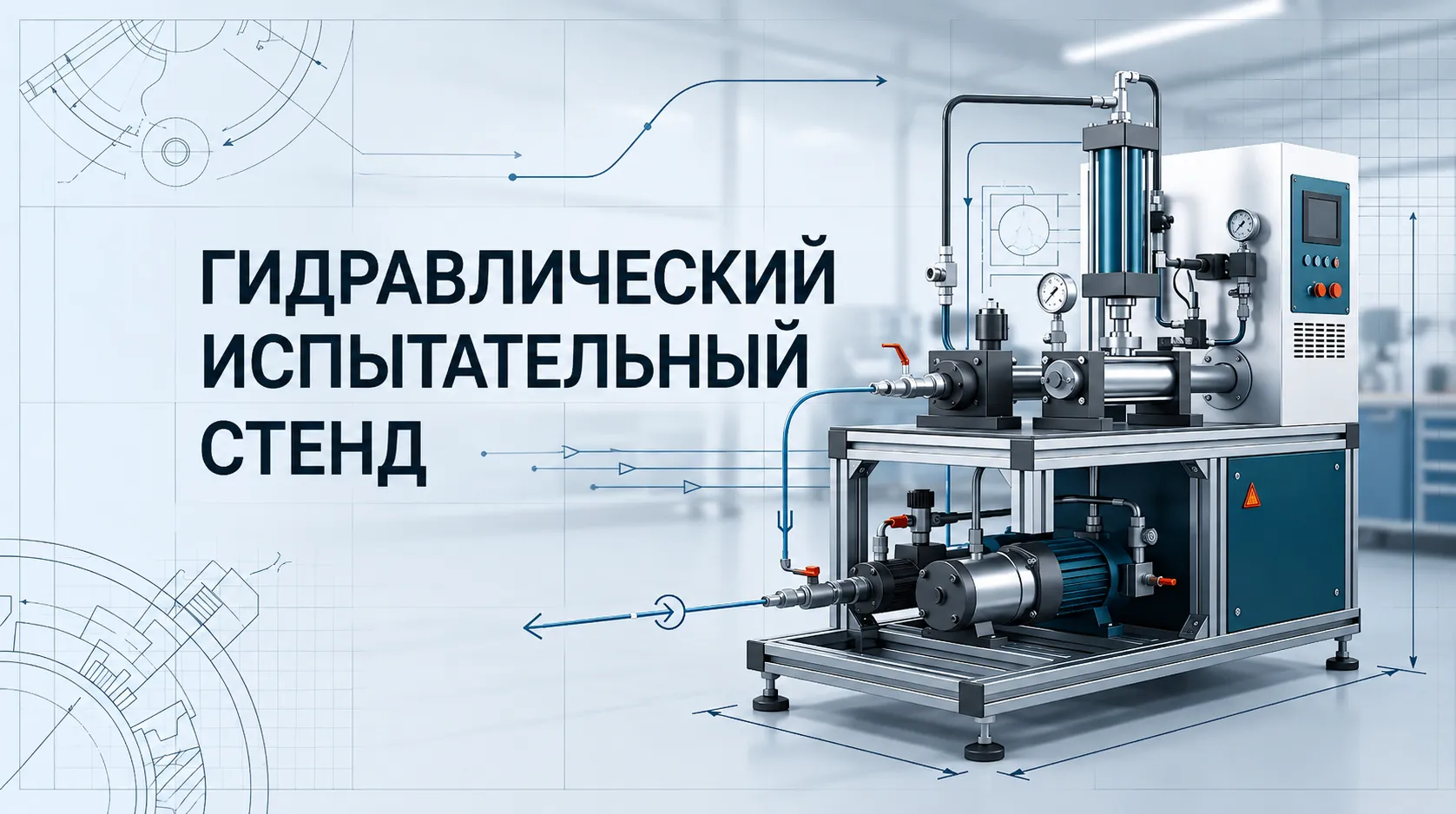 Гидравлический испытательный стенд: что это, устройство, принцип работы и виды
